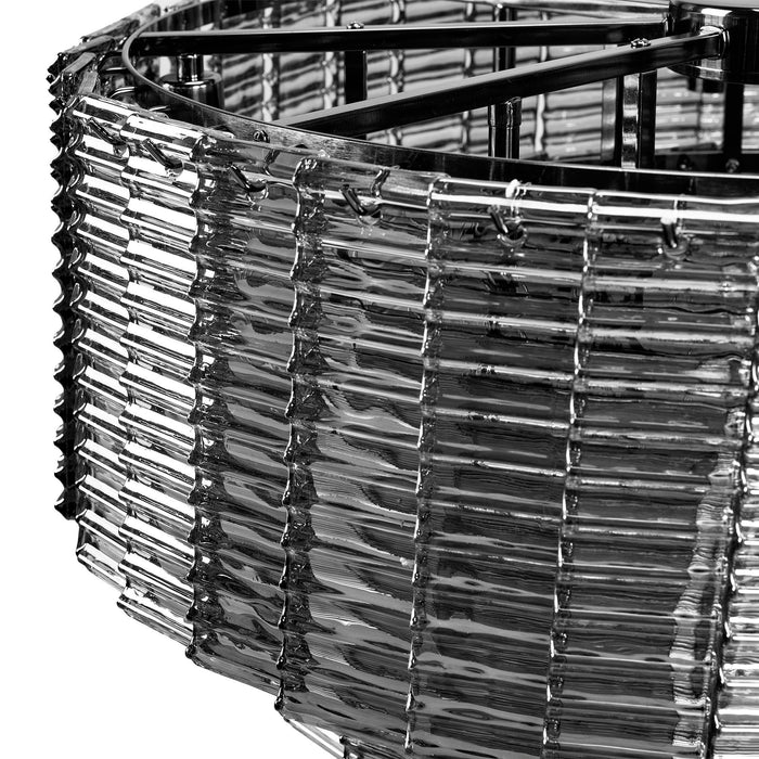 Lampadario A Sospensione Da Soffitto APP1678-8CP Grigio