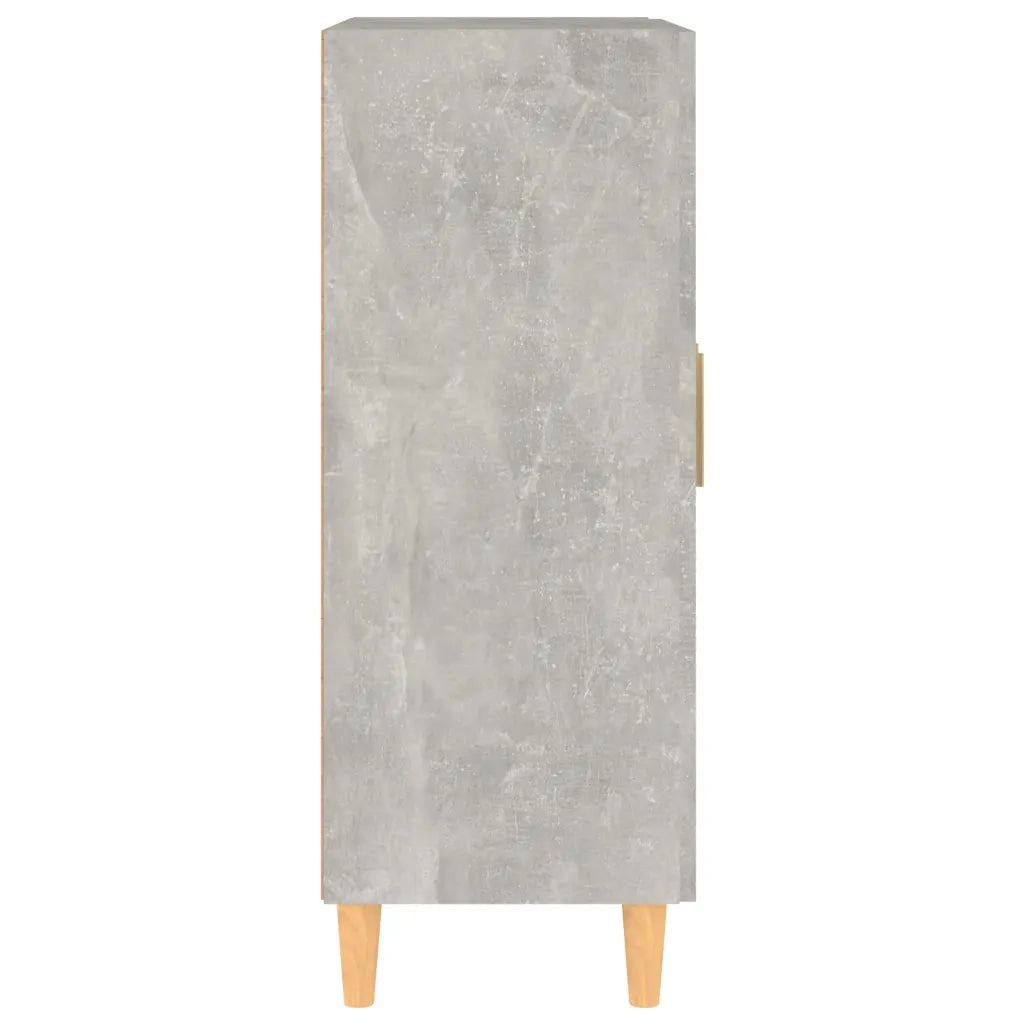 Credenza Grigio Cemento 69,5x34x90 cm in Legno Multistrato cod mxl 27807