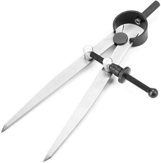 Distributore di angolo regolabile - Bussola in pelle - Carbonio - Portata di misurazione 100 mm - Leggero - Sostenibile