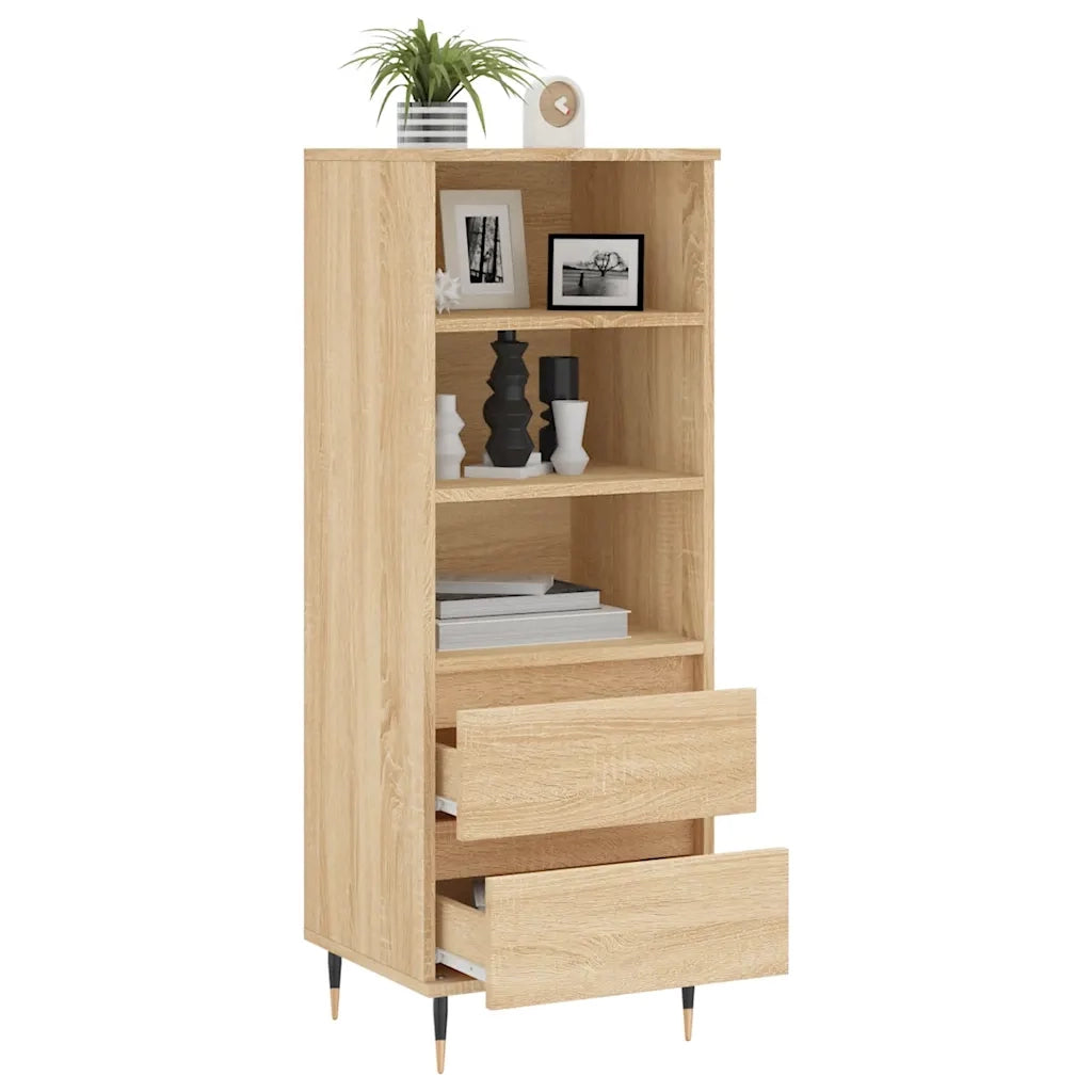 Credenza Rovere Sonoma 40x36x110 cm in Legno Multistrato 831503