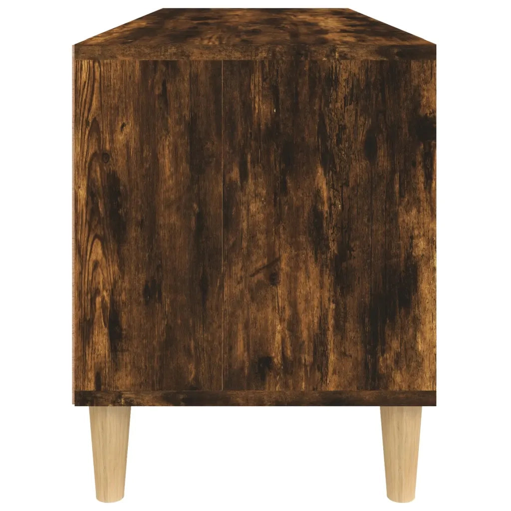 Mobile TV | Armadietto TV | Mobile Porta TV Rovere Fumo 100x34,5x44,5 cm in Legno Multistrato