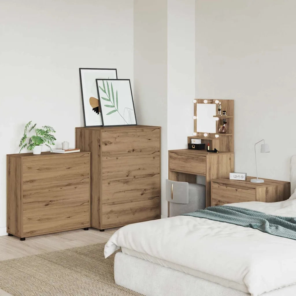 Armadio Rovere artigianale 80 x 31 x 81 cm Legno multistrato