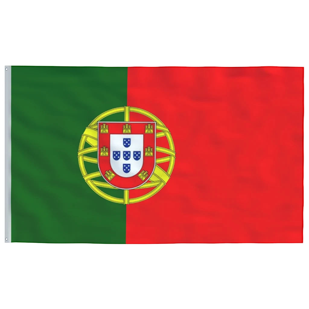Asta e Bandiera Portogallo 5,55 m Alluminio