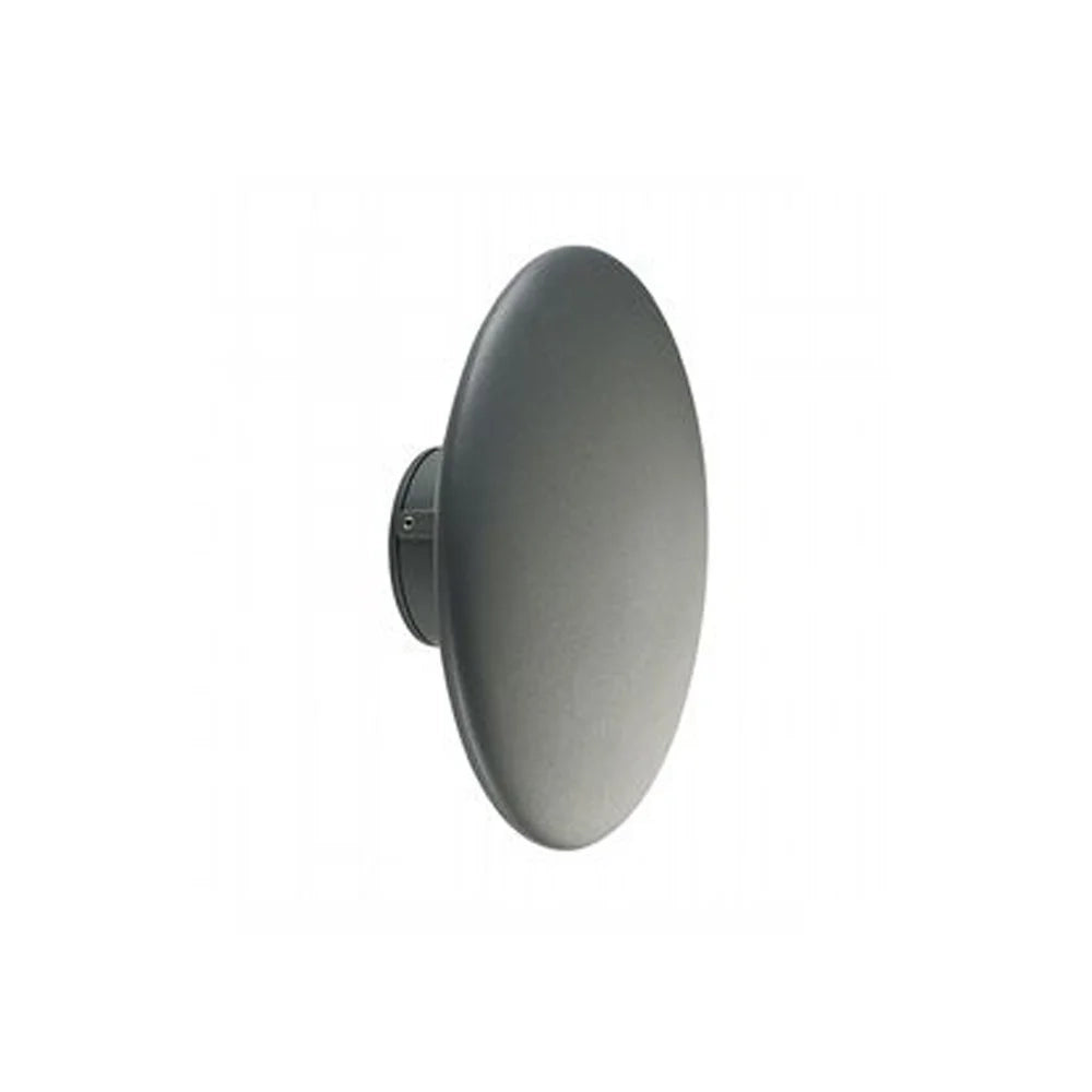 Applique Esterno Moderna Head Alluminio E Materie Plasiche Gradite Led 18W 3000K