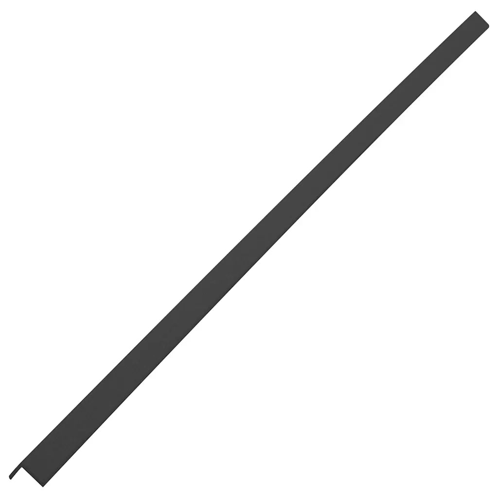 Profili Angolari per Bordi 5pz in WPC 170 cm Nero 45020