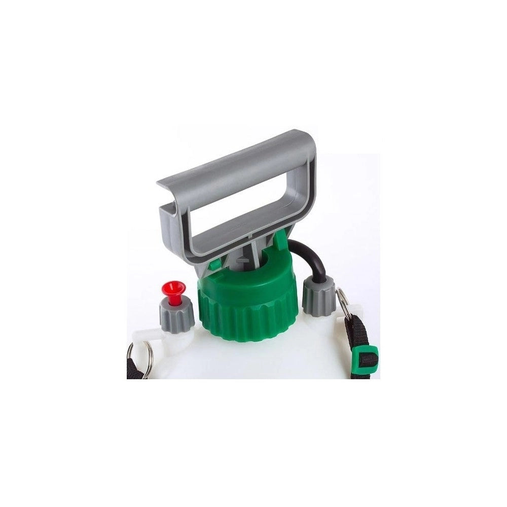 Trade Shop - Spruzzatore A Pressione Vaporizzatore Spruzzino Nebulizzatore 5 Lt Fascia Spalla -