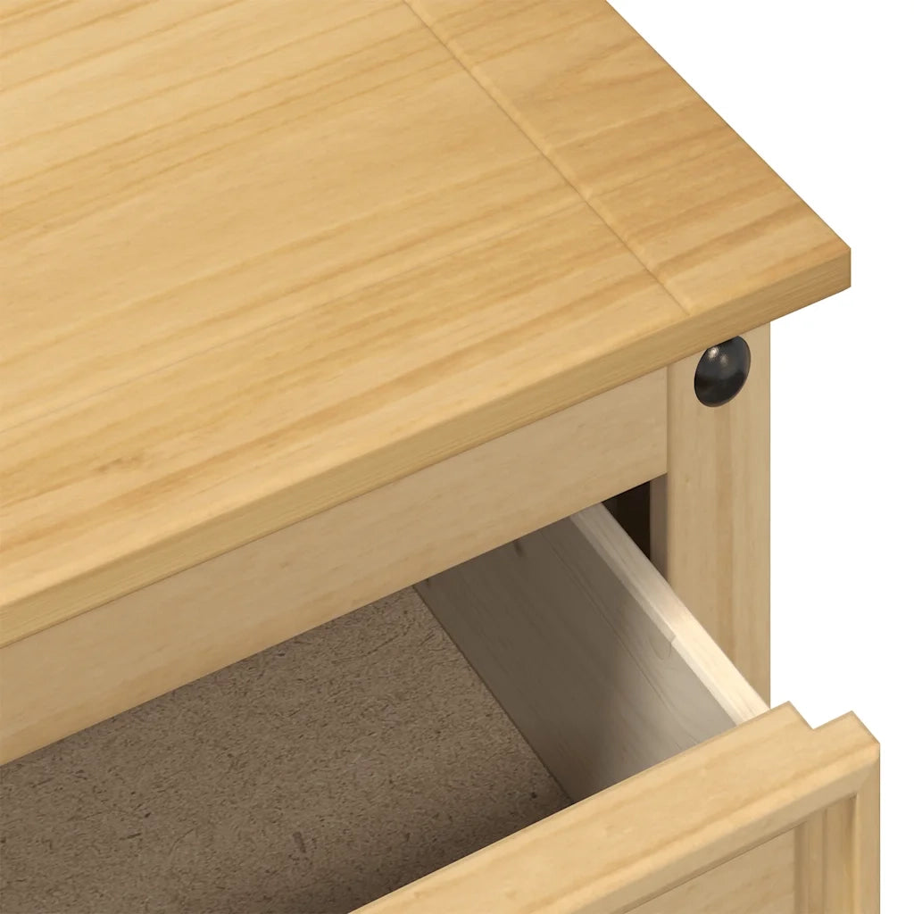 Credenza-Buffet-Armadio da cucina Corona 112x40x75 cm in Legno Massello di Pino