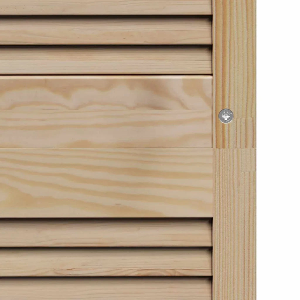 vidaXL Porte per Armadi Altro 2 pcs Marrone 140.5 x 49.5 x 2.1 cm