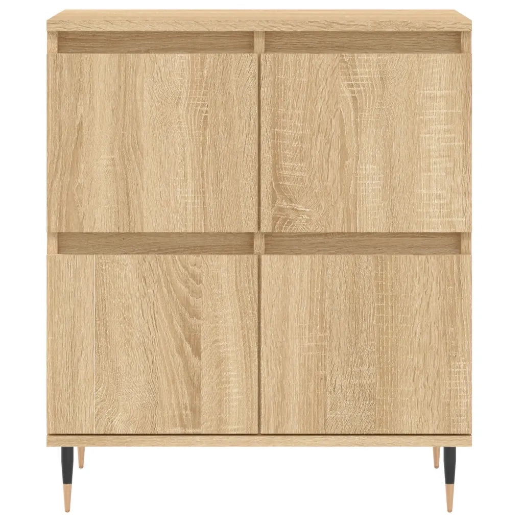 Credenze 3 pz Rovere Sonoma in Legno Multistrato 3190192