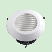 Ventilatore di aspirazione 75-200 mm - Ventilatore di aspirazione Bianco - Valvola di aspirazione - Valvola di scarico - Canale - Canale in plastica - Valvola di aspirazione dell'aria