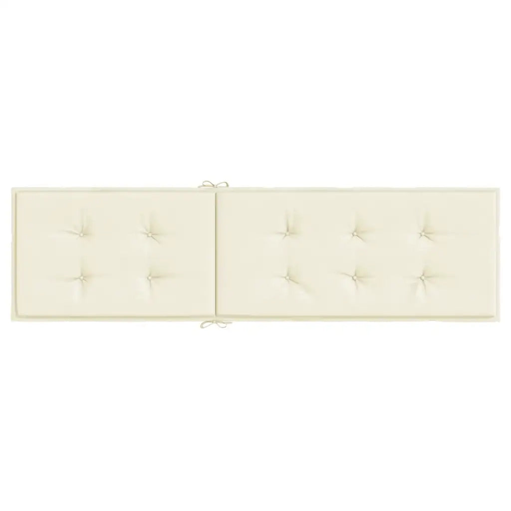 Cuscino per Sdraio Crema (75+105)x50x3m cod mxl 59470