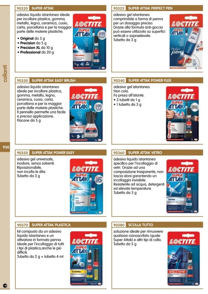 12pz adesivo attak gr.20 cod:ferx.29200