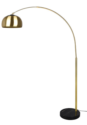 Piantana da Interno Attacco E27 in Metallo Ottone Opaco