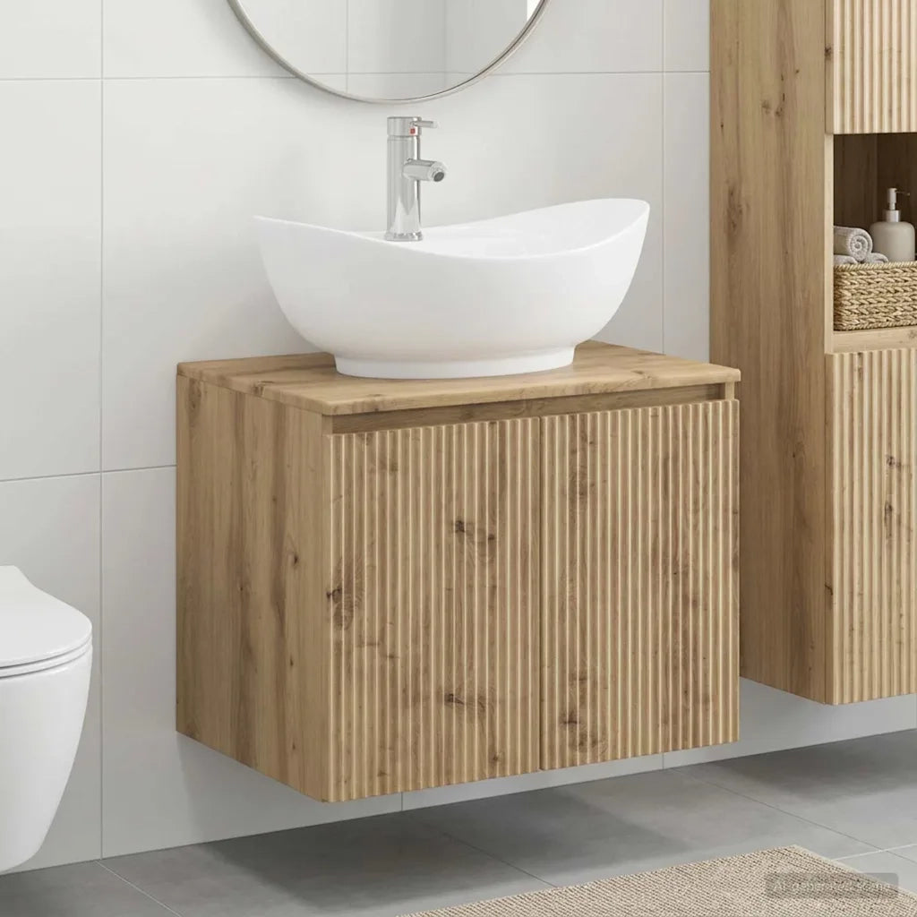 Set di mobili per il bagno Rovere Artigianale 3404349