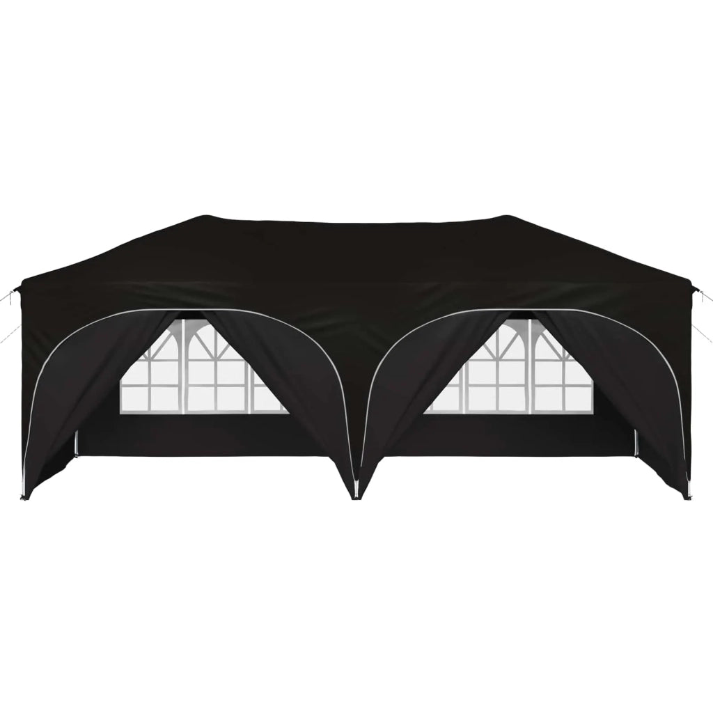 Tenda per feste a pop-up 575 x 288 x 245 cm Nero Tessuto Oxford