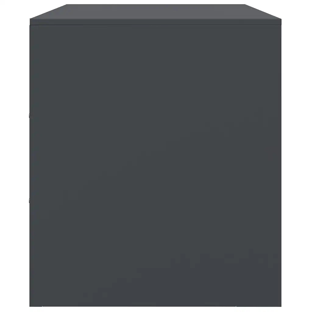 Mobili TV 2 pz Antracite 67x39x44 cm in Acciaio
