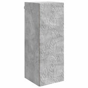Mobiletto a muro Grigio Cemento 33 x 34,5 x 90 cm