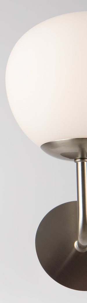 Lampada da parete Modern in Metallo Erich Nickel