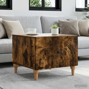 Tavolino da salotto con cassetto Rovere Fumo 49 x 50 x 40 cm 894280