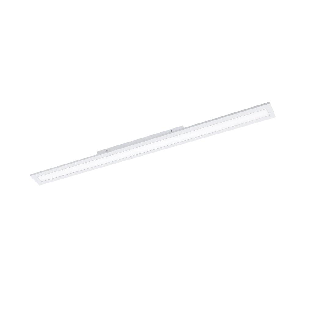 Plafoniera Moderna Salobrena-Z Alluminio Bianco Luce Led Integrato 33,5W