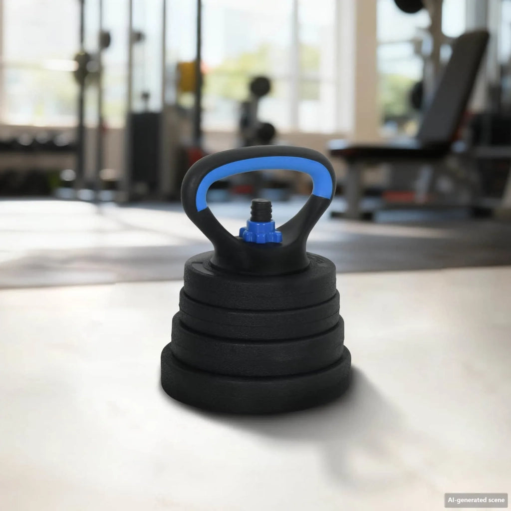 Set di manubri 4-in-1 30 kg Nero e Blu CFW7821054