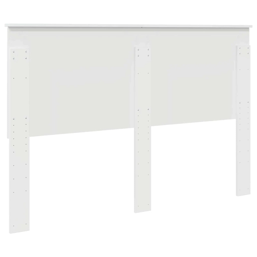 Testiera con testiera Bianco Lucido 150 cm Legno multistrato 887752