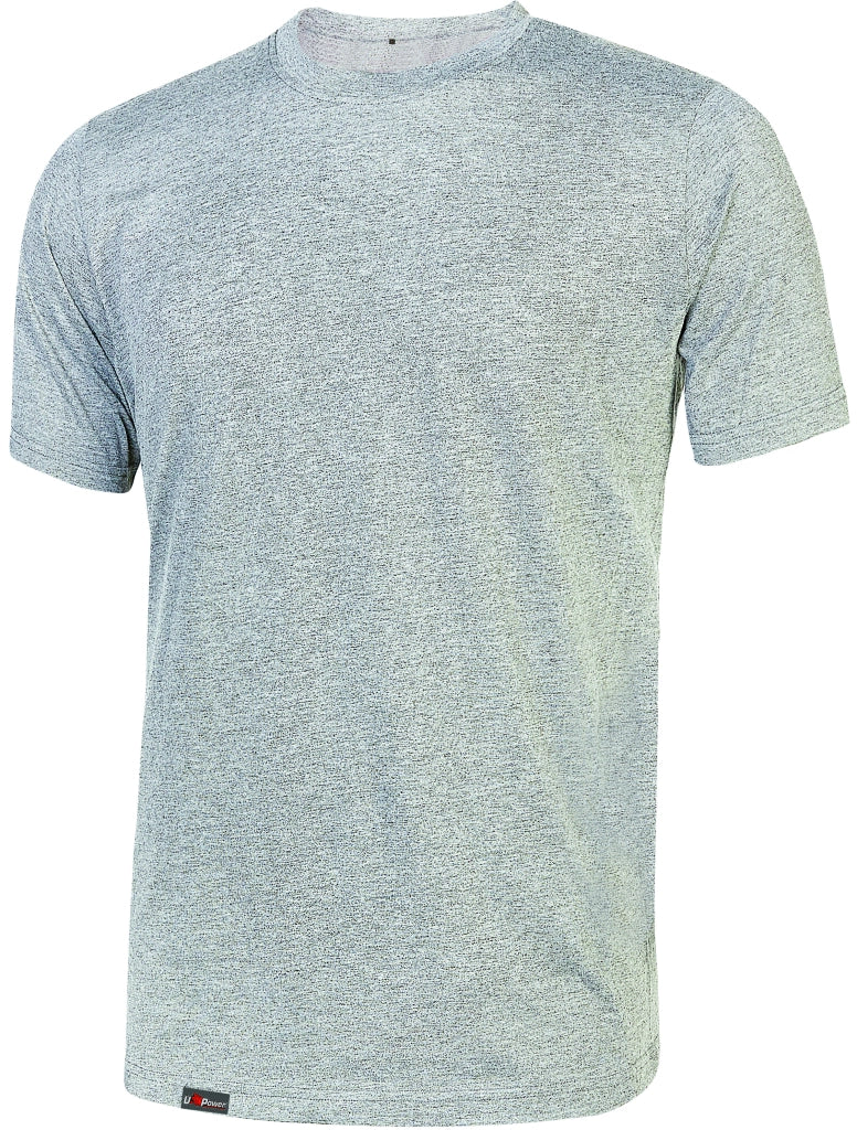 U-Power T-SHIRT LINEAR Col. GRIGIO CHIARO mis. L