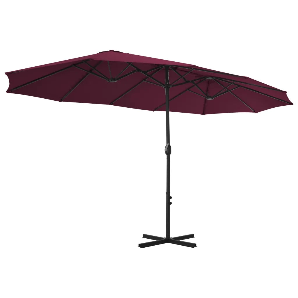 Ombrellone da Esterni con Palo in Alluminio 460x270 cm BordÃ²