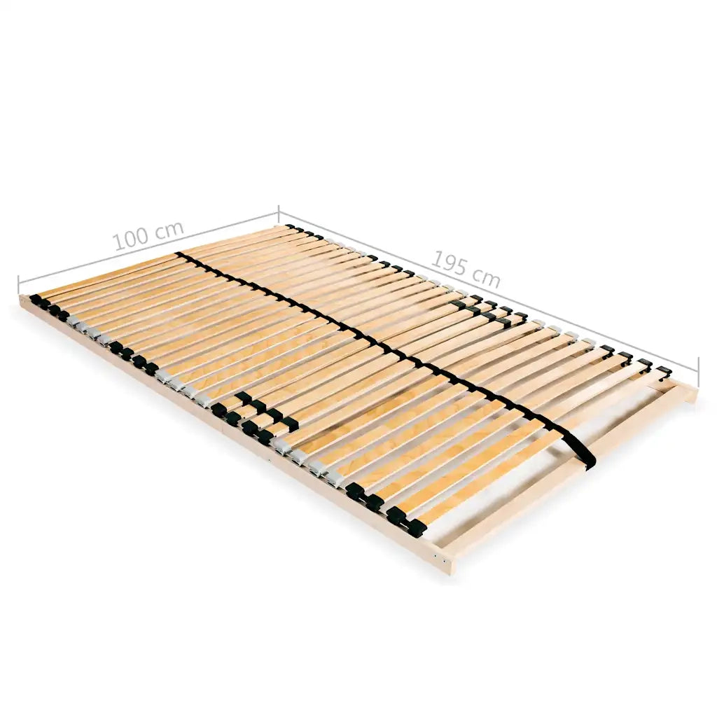 Rete a Doghe 7 Zone con 28 Doghe 100x200 cm cod mxl 64445