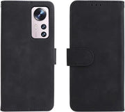 Copriphone retro stile - Portafoglio copriphone con slot per carta e stand - Nero