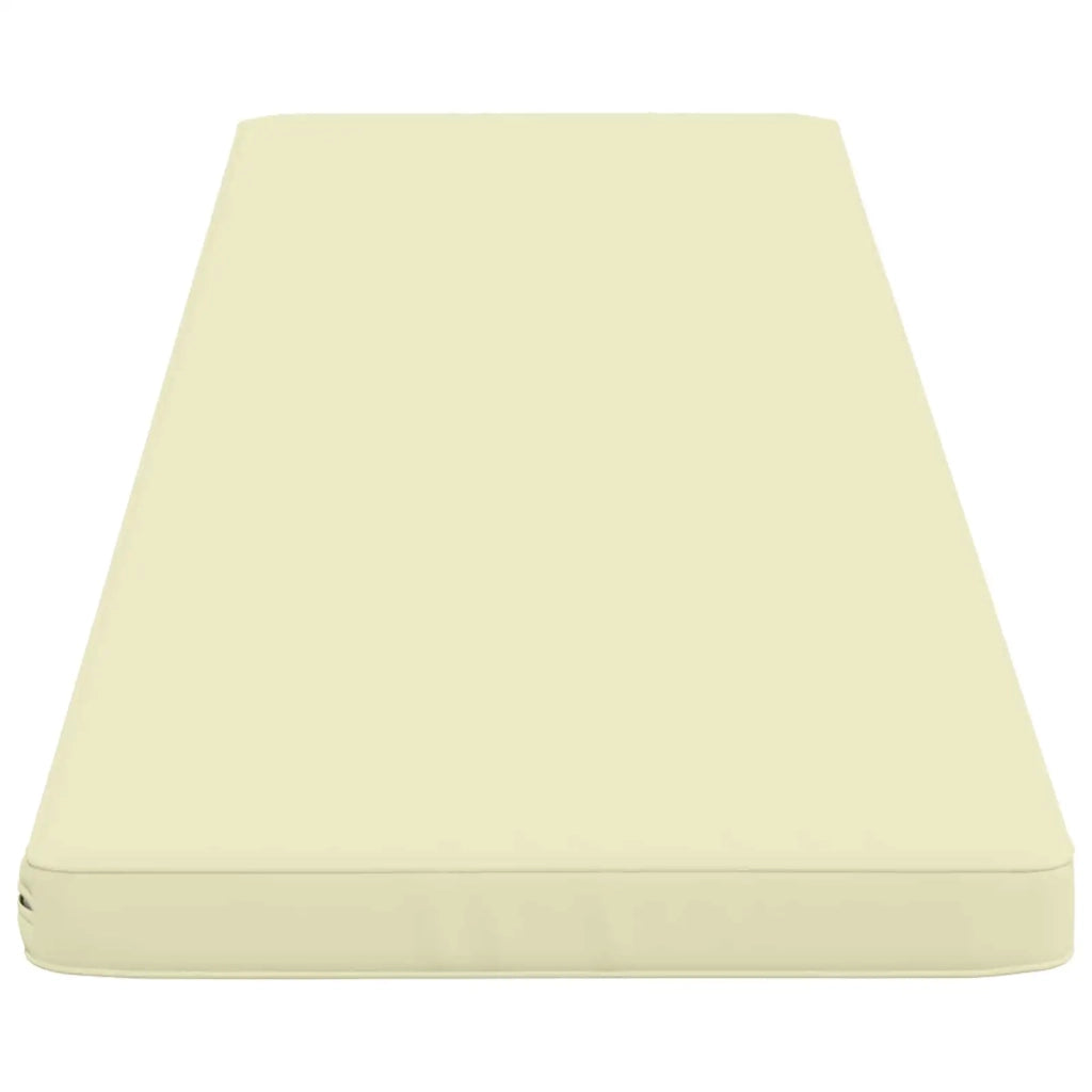 Cuscini per Panchina a 2 Pezzi VUGHT 2 pz 100% Poliestere Crema 952189