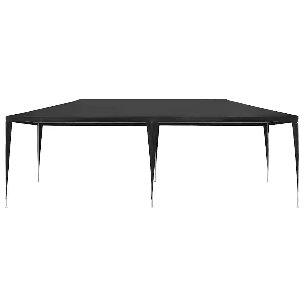 Tenda per Feste-Tenda Gazebo 3x6 m in PE Antracite