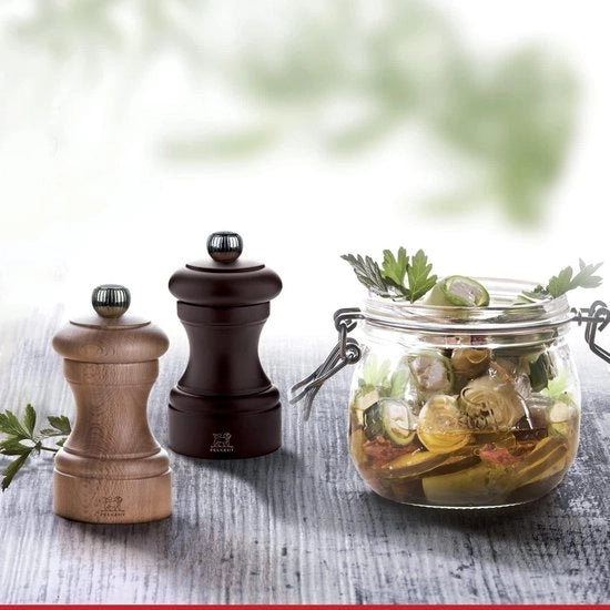 Pepe Macinatore Opaco 10cm - Bistro Noir con lavorazione ceramica in polvere