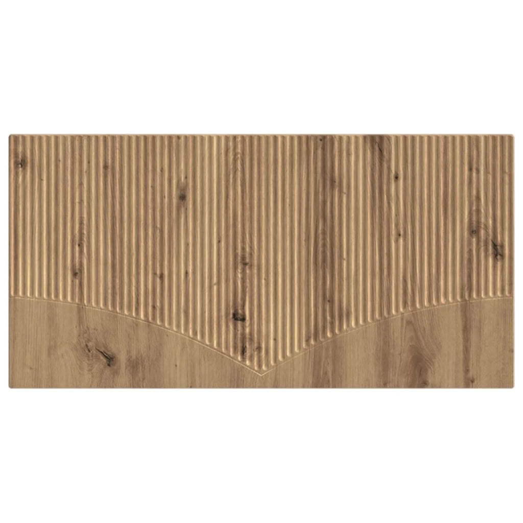 Testiera da Muro HOORN Rovere Artigianale Legno ingegnerizzato 897424