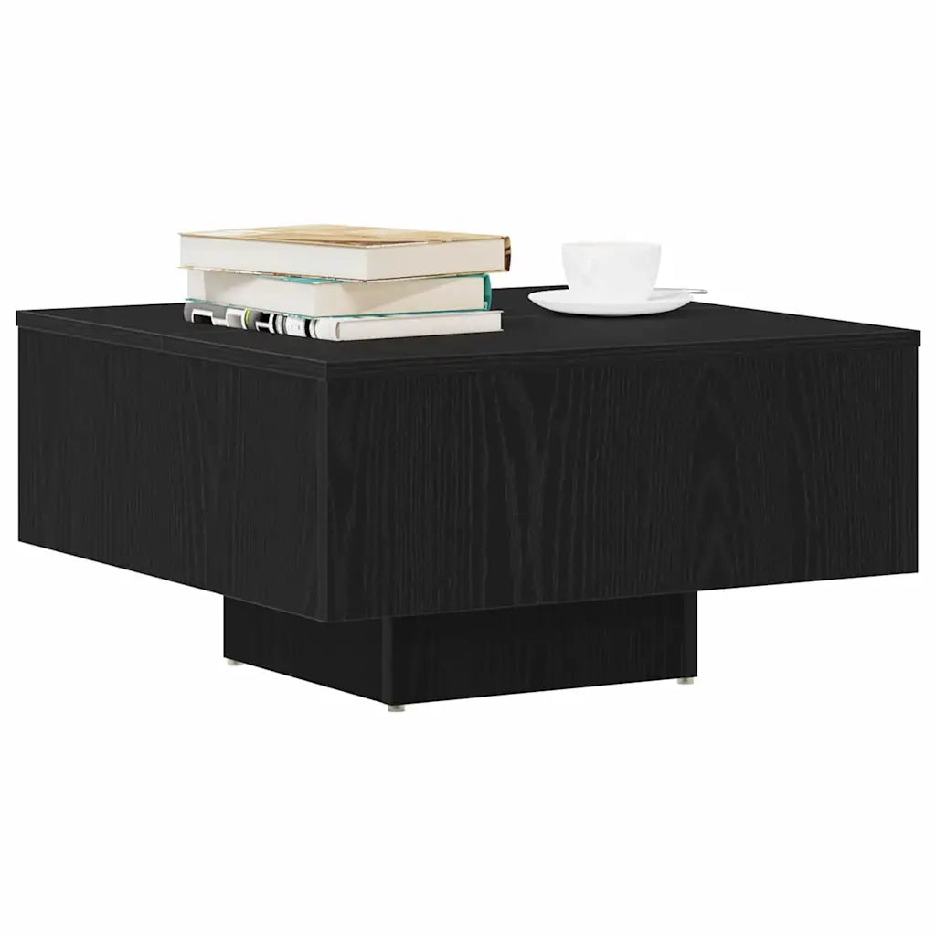 Tavolino da salotto Rovere Nero 60 x 60 x 31,5 cm 862626