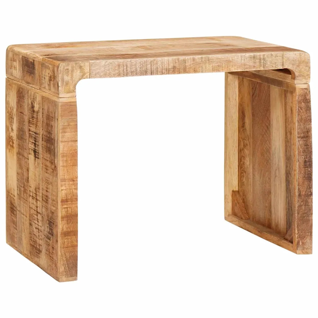 Tavolino Marrone 60 x 35 x 46 cm Legno di mango massello 4104575