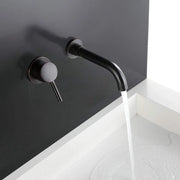 Mangraa per eengreep in muratura nero per la cucina con parole chiave: moderno, design, rubinetti per lavabo.