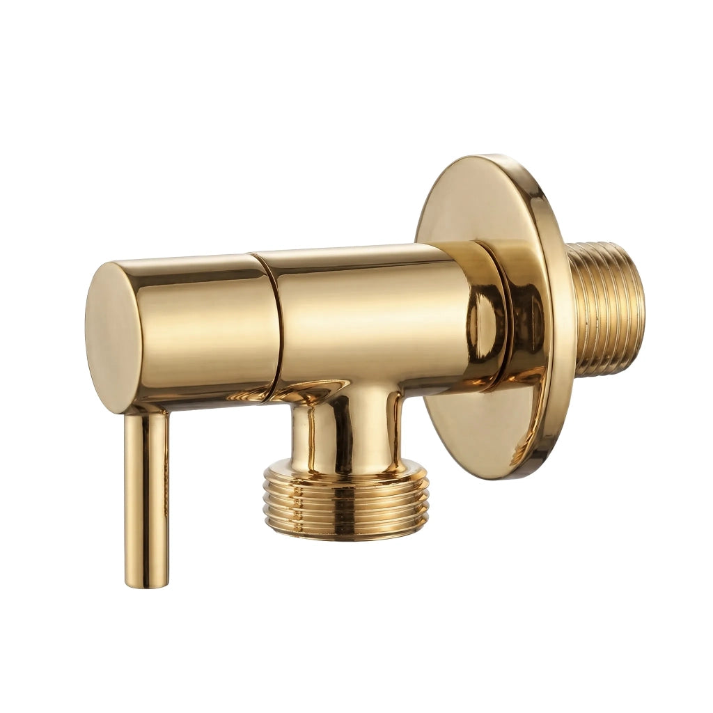 Valvola Ad Angolo 1/2" X 3/4" Gold