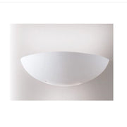 APPLIQUE SESTRIERE 1XE27 31X12,5XH9,5CM IN GESSO.