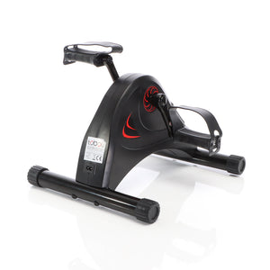 LUXTRI Mini cyclette elettrica 80W per allenamento braccia gambe Minibicicletta Trainer a pedali