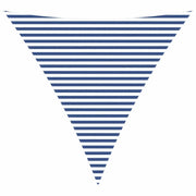 Vela Parasole | Telo Ombra | Vela da ombra solare Blu e Bianco 4 x 4 x 4 m