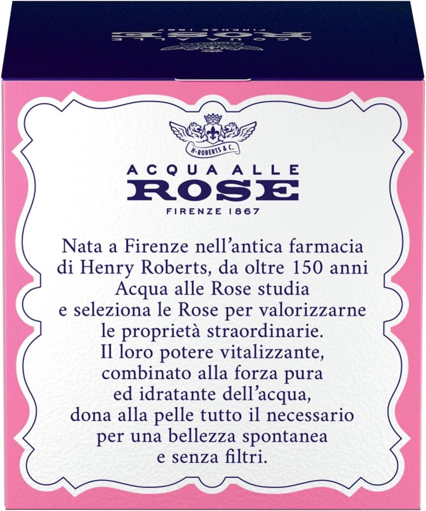 ACQUA ALLE ROSE CREMA VISO ANTIRUGHE LENITIVA CON COLLAGENE VEGETALE DI ROSA CHINENSIS PELLI SENSIBILI 50 ML