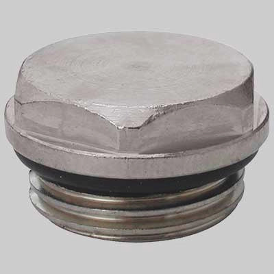 TAPPO MASCHIO DI CHIUSURA DERIVAZIONE  1/2 Cromato     FAR