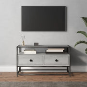 Mobile Porta TV-Mobile per TV-Credenza TV Grigio Sonoma 80x35x45 cm in Legno Multistrato 326095