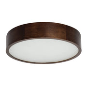Plafoniera Kanlux Jasmin rotonda wengè vetro 2xE27 38cm