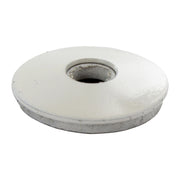SC RONDELLA FERRO C/GUARNIZ 6,7X22 BIANCO GR. 25 PZ