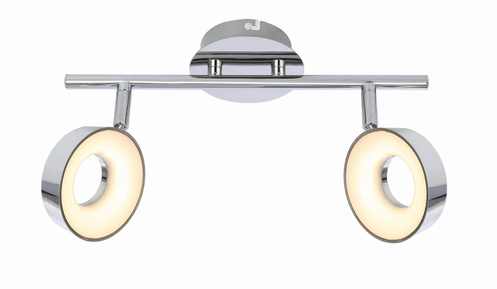 Plafoniera LED Candellux ISLA 92-61713 cromo 2 luci