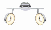 Plafoniera LED Candellux ISLA 92-61713 cromo 2 luci
