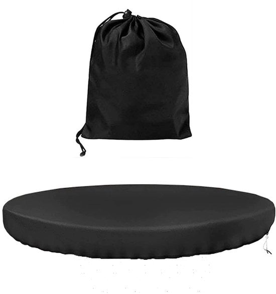 Hoes per griglia nero circolare - copertura per piastre di cottura (100cm)