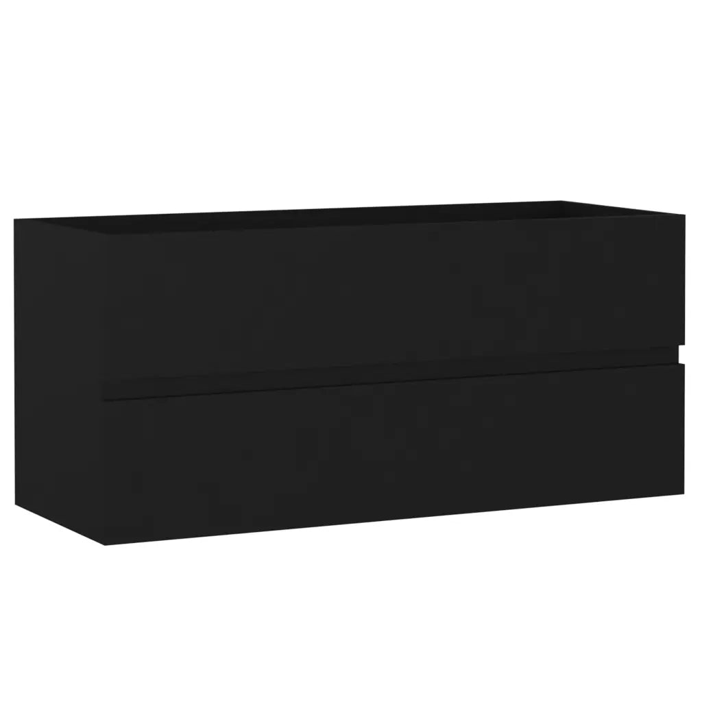 Mobile Sottolavabo Nero 100x38,5x45 cm in Truciolato cod mxl 52088